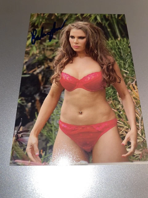 Erika Jordan Signed Autograph 4x6 Photo Adult FIlm Star Actress Model Auto