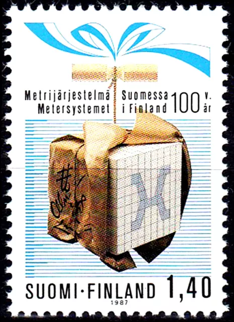 Finnland Suomi postfrisch MNH Metrisches Einheitensystem Jahrgang 1987 / 161