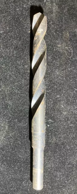 Union Twist HIGH SPEED TAPER SHANK DRILL BIT  1/2 in. 6" Length made in USA