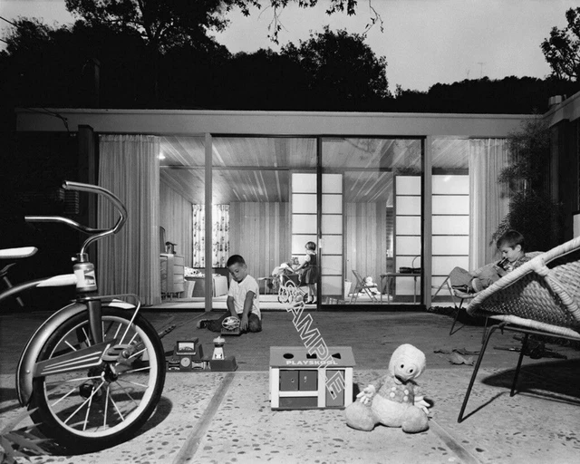 Julius Shulman-Skinner House, Beverly Hills, Robert Skinner 1959-Photo