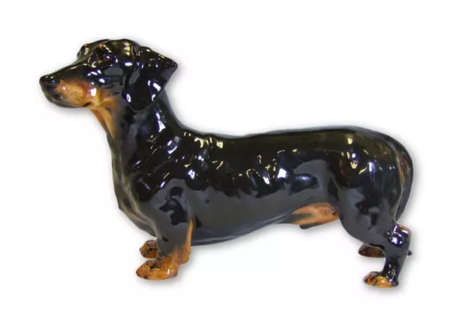 Royal Doulton Dachshund 'Shrewd Saint' HN1127. Made in England!