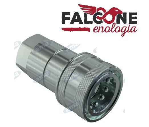 Raccord Rapide Femelle FASTER NV 12 GAS F - ISO 7241-A - 1/2" - 300 Bars