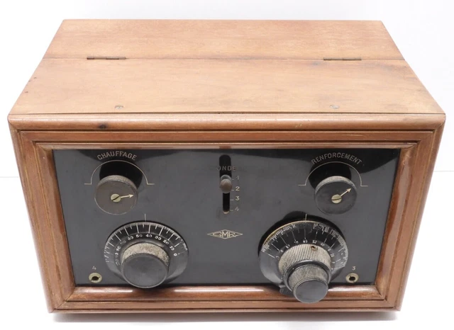 Poste TSF Radio Ancien Poste A Galene Saint-Isle 53940 Collection