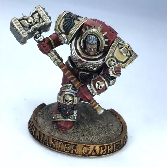 Blood Angels Chapter Master Gabriel Space Marines - Painted Warhammer 40K C3501