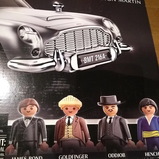 PLAYMOBIL James Bond Aston Martin DB5 - Goldfinger Edition (70578)