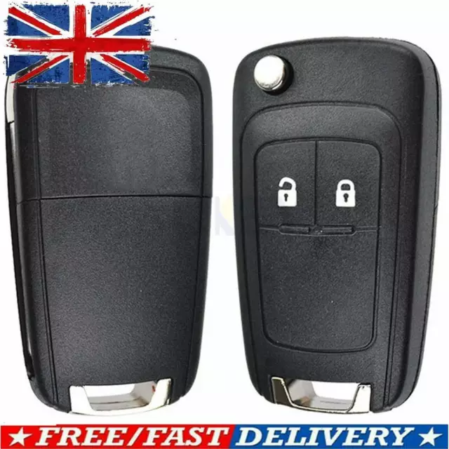 FOR VAUXHALL CORSA ASTRA J INSIGNIA ZAFIRA MOKKA Shell Remote Fob Key Cover Case