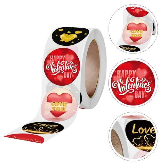 label stickers Geschenkaufkleber Valentinstag Geschenketiketten Aufkleber-Etiket