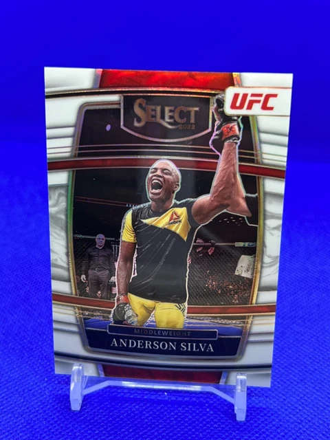 2022 Select UFC Anderson Spider Silva white 6 /75