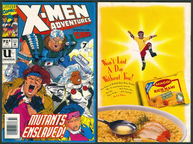 1993 Philippines X-MEN ADVENTURES KOMIKS Mutants Enslaved Vol.1 No. 7 Comics