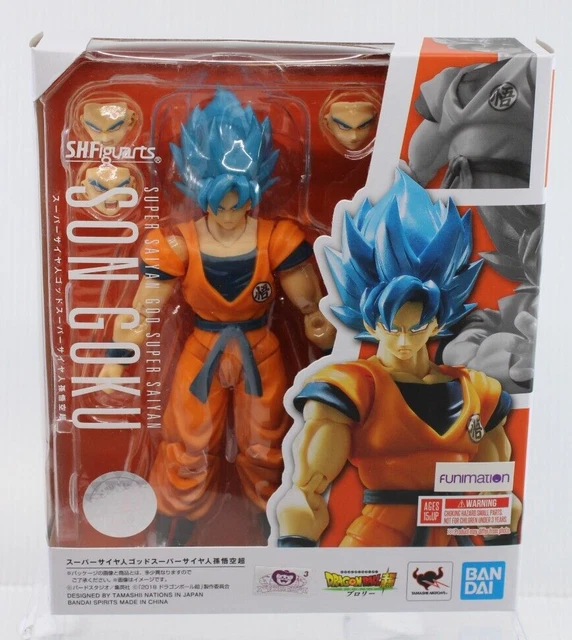F2 Bandai SH Figuarts SUPER SAIYAN GOD SON GOKU Action Figure