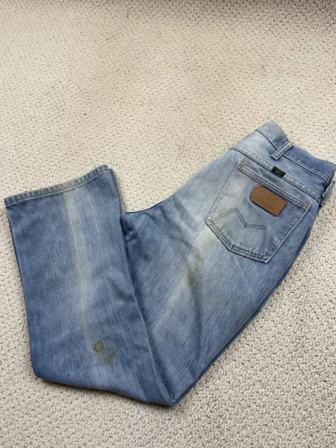 Vintage 1970s Maverick Denim Jeans Men’s 30x 29 9” Flare Jeans Boot Cut Straight