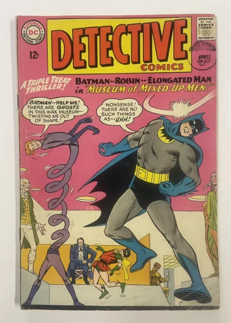 Detective Comics #331. Sept 1964. Dc. Vg+. 1St In Series With Only One Story!