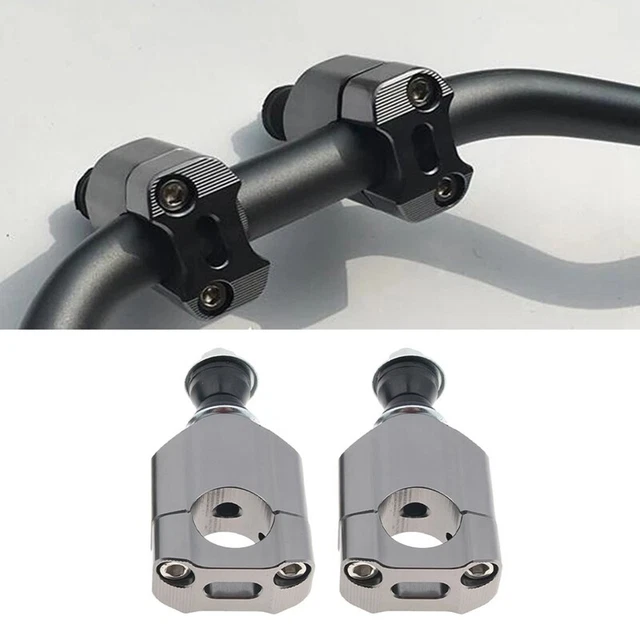 28MM Universal Motorcycle Handlebar Heightening Code Handlebar Riser Clamp  D7X4