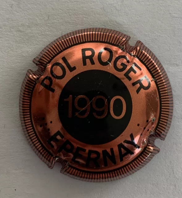 capsule de champagne Pol Roger