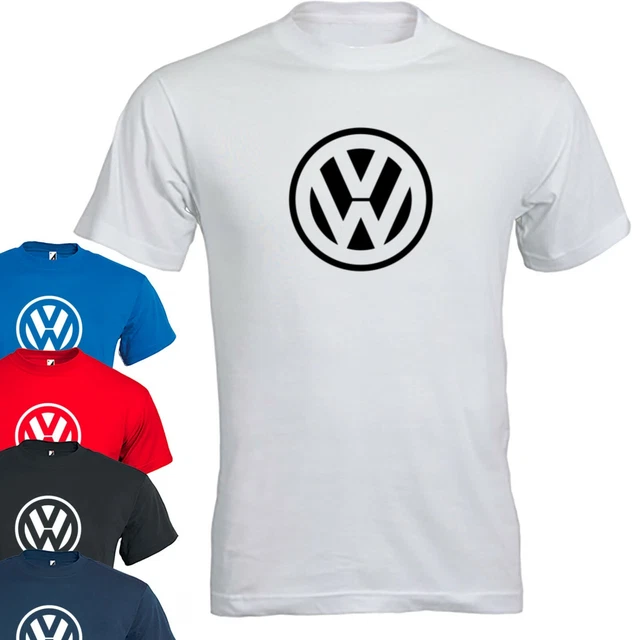 Maglia estiva a manica corta cotone Maglietta volkswagen T shirt Uomo con stampa