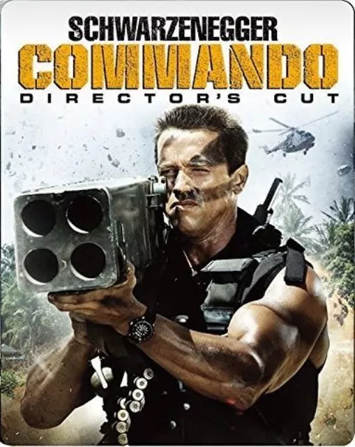 Commando (Director's Cut Arnold Schwarzenegger) Blu-ray Region B New