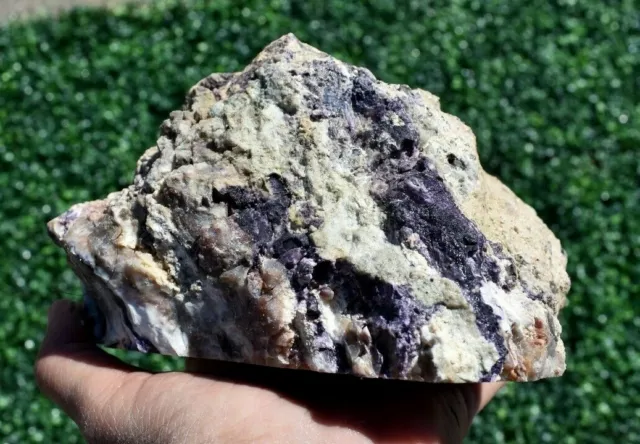4.18 Lb Tiffany Stone Rough, Bertrandite, Opalized Fluorite (Bvc)