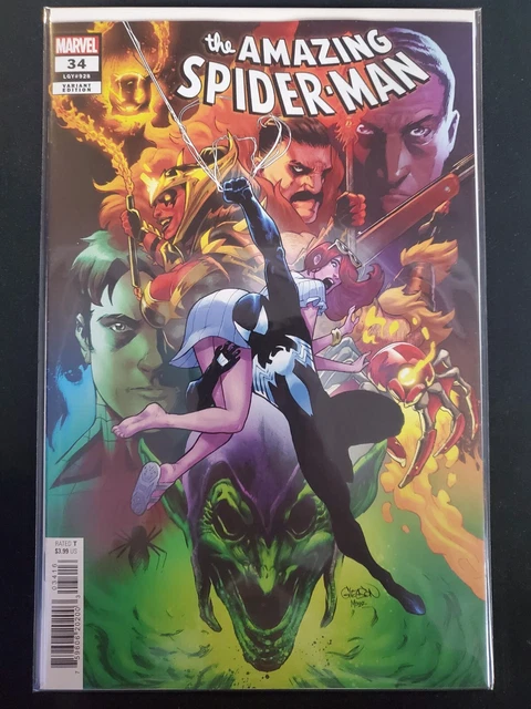 Amazing Spider-Man #34 1:25 Gleason Variant Marvel 2023 VF/NM Comics