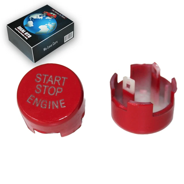 Bouton De Démarrage Moteur Cristal Bleu Pour BMW Série F (1, 2, 3, 4, 5, 6, 7, X3, X5, X6) - Avec OFF