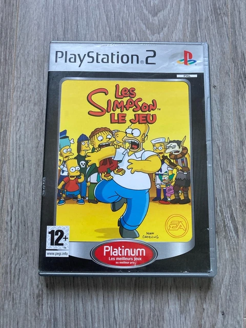 Jeux Vidéo Les Simpsons Le Jeu Platinum PlayStation 2 (PS2) d'occasion