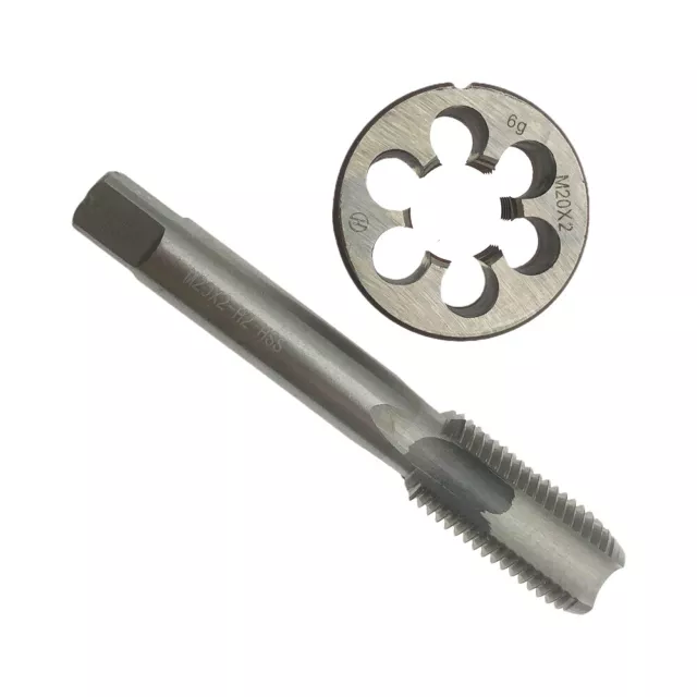 M20 x 2 Tap & Die RH M20 x 2mm Metric Thread Tap Right Hand HSS M20x2 Tap Die