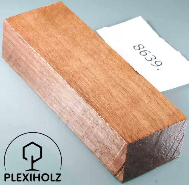 Walnut handle block stabilized | 120x40x28 | plexi wood | 8639