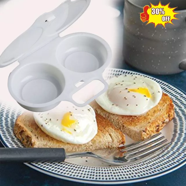 Microwave Egg Poacher Saves Time Eggs Made Easy No Safety Mess F6R5 2024