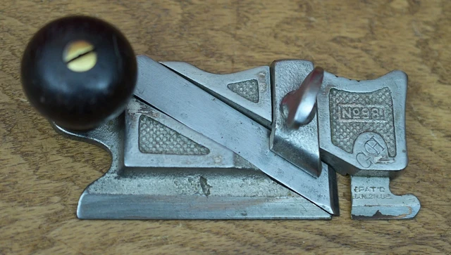 ANTIQUE STANLEY NO. 98 Right-Hand Side Rabbet Plane PAT'D JAN 28. 95 ...