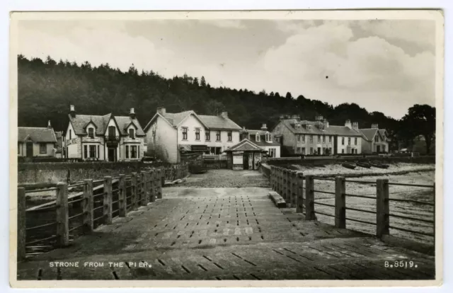 Vintage 1950s Postcard View of Strone From the Pier Argyll Near Dunoon Unposted