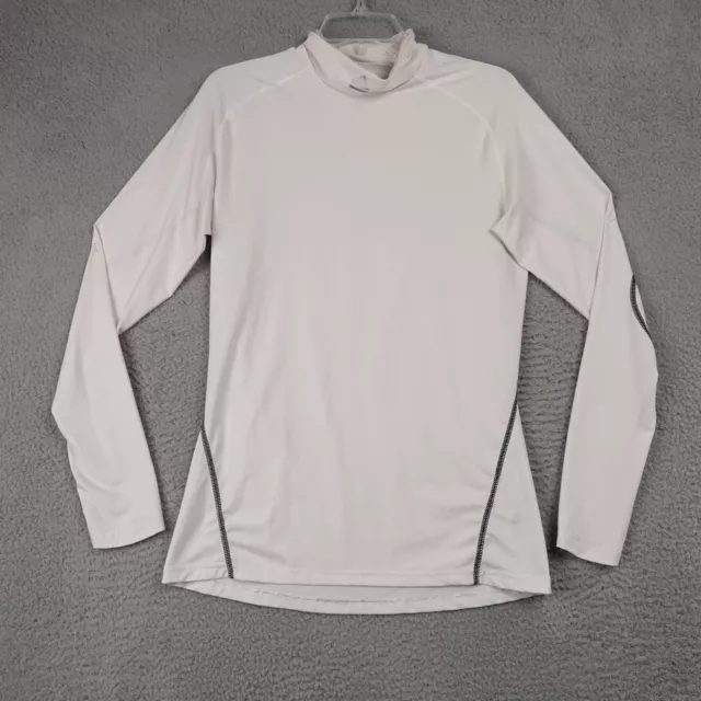 Adidas Techfit Shirt Base Layer Mock Neck Compression Long Sleeve Adult Men's L
