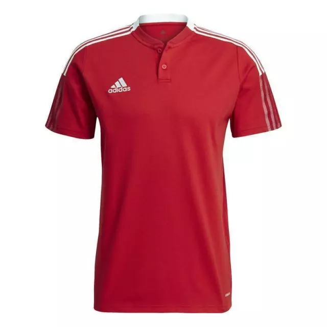 adidas Tiro 21 Polo Shirt Herren - rot