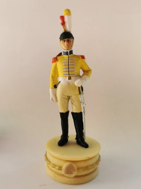 Figurine Altaya – Soldat D'Échecs Iéna Napoléon 1er – Premier Empire En Plomb Peint 75mm