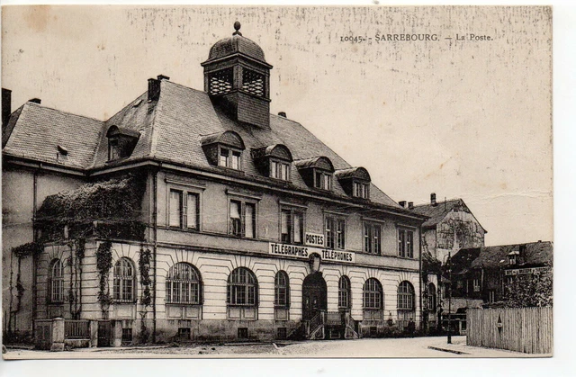 Thème LA POSTE - Bureau de Poste - CPA 57 - SARREBOURG -  la poste