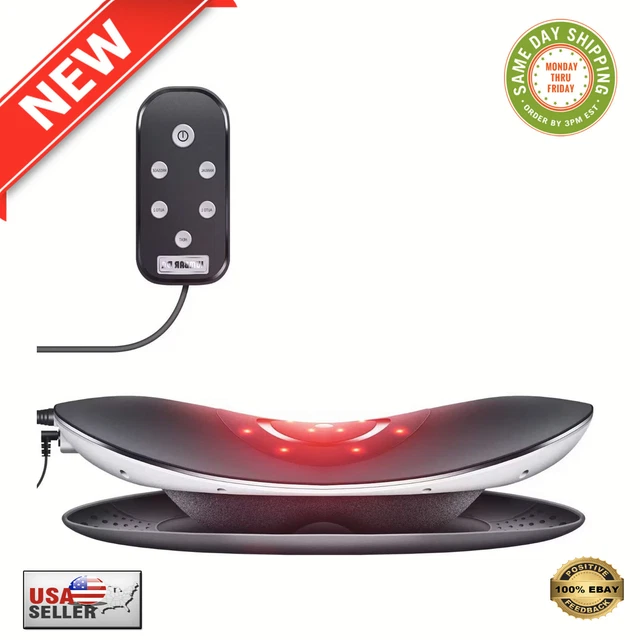 Electric Lumbar Traction Device with Vibration Massage and Thermal Therapy - NEW