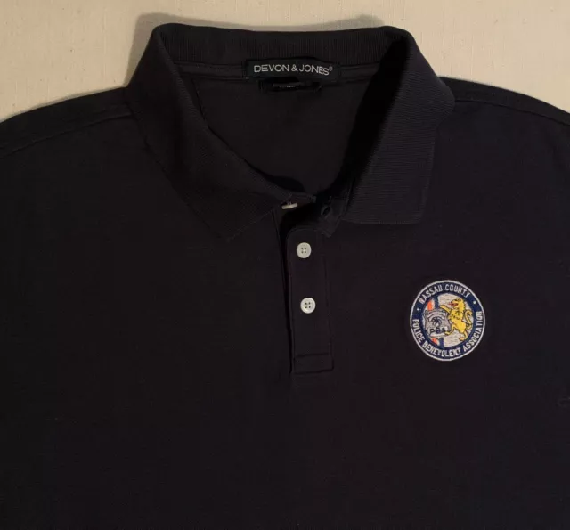 NCPD Nassau Police Polo T-Shirt Sz XL Long Island NYC NYPD BSO ESU