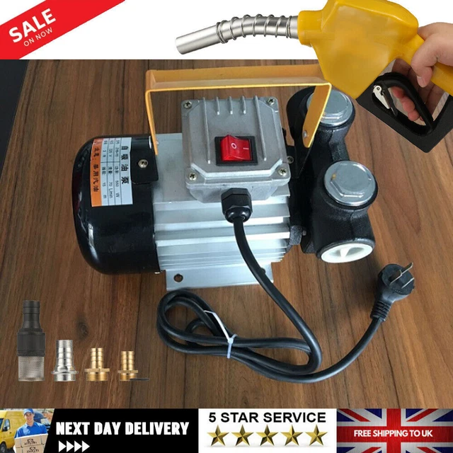 DIESEL TRANSFER PUMP Self Priming Fuel Extractor Fluid Oil Bio Electric