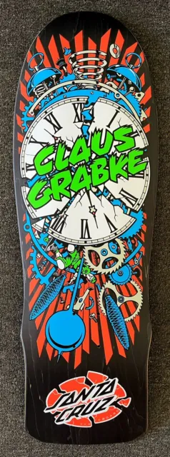 Santa Cruz Claus Grabke Skateboard Deck Powell Peralta Natas Grosso Jessee