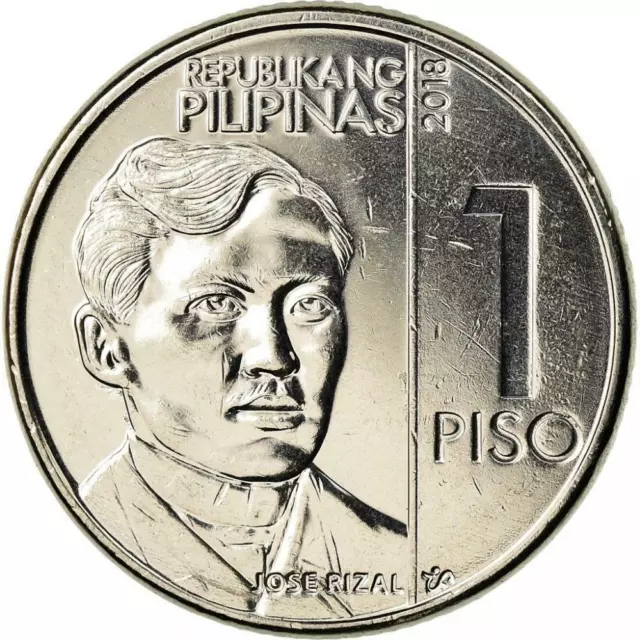 Philippines 1 Piso New Generation Currency Coin KM300 2017 - 2019