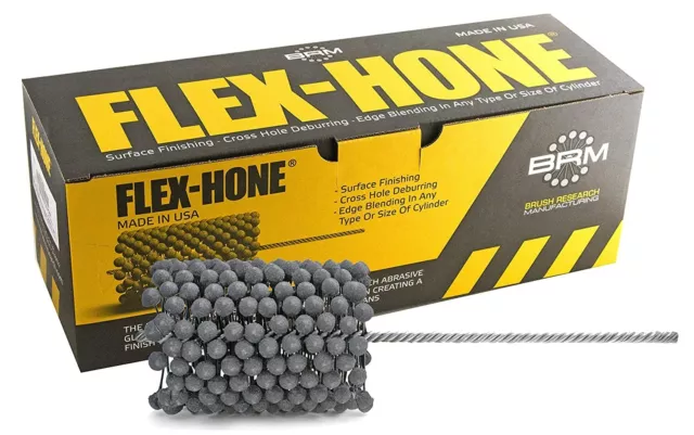3-1/2" (89 mm) FLEX-HONE Cylinder Hone 120 Grit Silicon Carbide