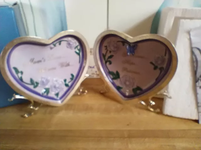 Avon Porcelain Heart Mother's Day In Box 2007