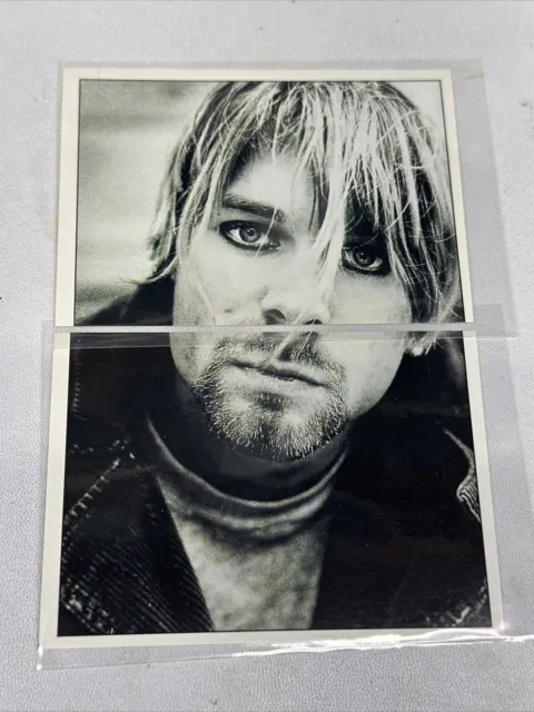 1995 Panini Smash Hits Nirvana Kurt Cobain Rookie Lot Of 2 cards #95 #96