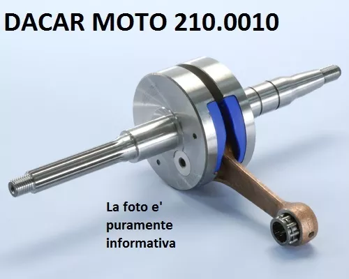 210.0010 Albero Motore Polini Motron : Sting - Syncro - Thunder