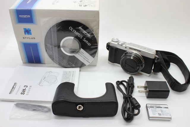 OPERATION OLYMPUS STYLUS Sh-3 Silver Confirmed Battery