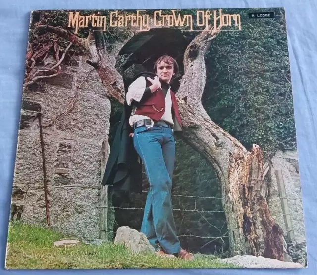 Crown Of Horn, Martin Carthy, 1976 Topic Label, Folk, Vinyl  Ex+, Sleeve N/M.