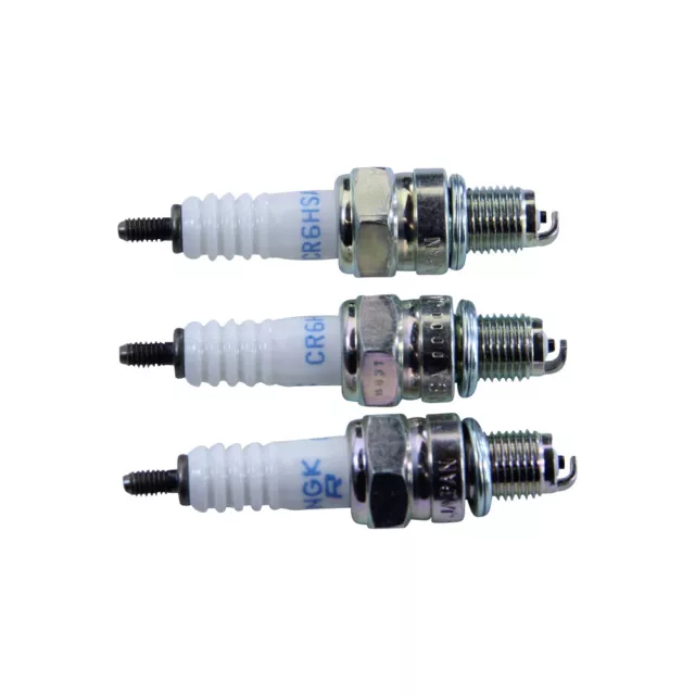 NGK 2983 Spark Plug CR6HSA, 3 Stück