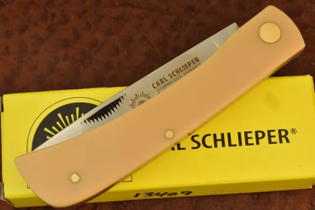 GERMAN EYE BRAND Carl Schlieper Yellow Jumbo Sodbuster Knife