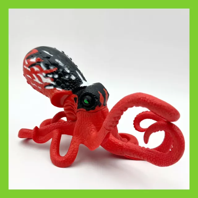❤️Octopus 2013 Animal Planet Deep Sea Creature Encounter Chap Mei Red Octopus❤️