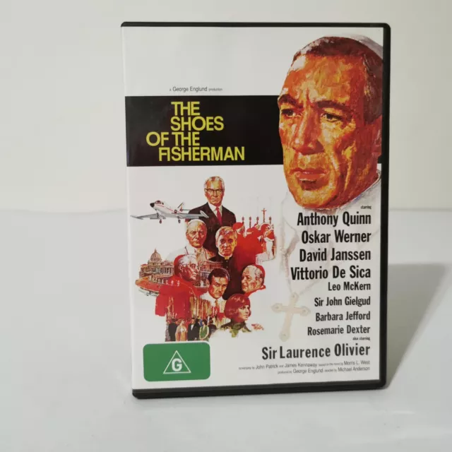THE SHOES OF The Fisherman DVD Leo Mckern Like New Fast Free Post $14.95 -  PicClick AU