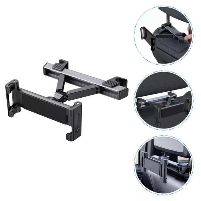 Headrest Tablet Holder Car Headrest Mount Rotatable Car Headrest Tablet Mount