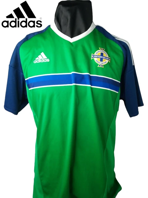 N.ireland Adidas Soccer Shirt Home Jersey 2016 - Rare Retro National Football -